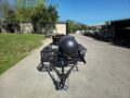BBQ Smoker Trailer Pull Behind 5’x8′ Reverse Flow Commercial Grade