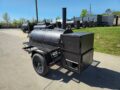 BBQ Smoker Trailer Pull Behind 5’x8′ Reverse Flow Commercial Grade