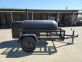 BBQ Smoker Trailer Pull Behind 5’x8′ Reverse Flow Commercial Grade
