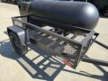 BBQ Smoker Trailer Pull Behind 5’x8′ Reverse Flow Commercial Grade