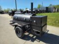 BBQ Smoker Trailer Pull Behind 5’x8′ Reverse Flow Commercial Grade