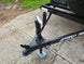 BBQ Smoker 2 Door 300 Gallon Trailer Pull Behind with Charcoal Grill on