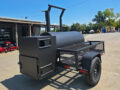 250 Gal Smoker Single Door with Counter Weight and Charkettle
