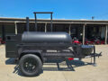 250 Gal Smoker Single Door with Counter Weight and Charkettle
