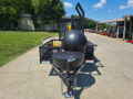 250 Gal Smoker Single Door with Counter Weight and Charkettle