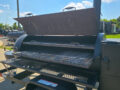 250 Gal Smoker Single Door with Counter Weight and Charkettle