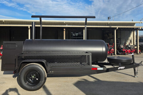 330 Charkettle Smoker Single Door with CounterWeight and Double Racks