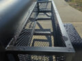 330 Gal Smoker Two Door with Counter Weights and Double Racks
