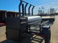 330 Gal Smoker Two Door with Counter Weights and Double Racks