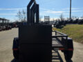 330 Gal Smoker Two Door with Counter Weights and Double Racks