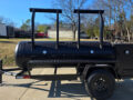 330 Gal Smoker Two Door with Counter Weights and Double Racks