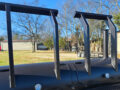 330 Gal Smoker Two Door with Counter Weights and Double Racks