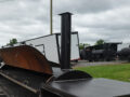 330 GAL Smoker Single Door With CounterWeight with Double Racks