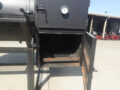 250 Gal Patio Grill Smoker Single Door with Counter Weight