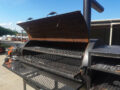 250 Gal Patio Grill Smoker Single Door with Counter Weight