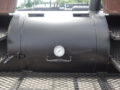 330 Gallon Commercial Charcoal Grill pull behind With Warming Box