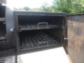 330 Gallon Commercial Charcoal Grill pull behind With Warming Box