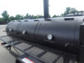 330 Gallon Commercial Charcoal Grill pull behind With Warming Box
