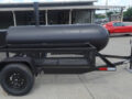 330 Gallon Commercial Charcoal Grill pull behind With Warming Box