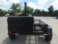 330 Gallon Commercial Charcoal Grill pull behind With Warming Box