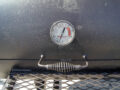 BBQ Smoker 300 Gallon Pull Behind Trailer 2 Door 1/2 Smoker 1/2 Charcoal Grill