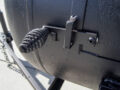 BBQ Smoker 300 Gallon Pull Behind Trailer 2 Door 1/2 Smoker 1/2 Charcoal Grill