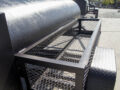 BBQ Smoker 300 Gallon Pull Behind Trailer 2 Door 1/2 Smoker 1/2 Charcoal Grill