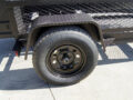 BBQ Smoker 300 Gallon Pull Behind Trailer 2 Door 1/2 Smoker 1/2 Charcoal Grill