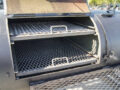 BBQ Smoker 300 Gallon Pull Behind Trailer 2 Door 1/2 Smoker 1/2 Charcoal Grill