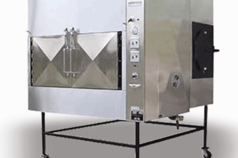 Ole Hickory Pits Model EL-ED BBQ Smoker Commercial Revolving Racks