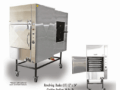 Ole Hickory Pits Model EL-ES BBQ Smoker Rotating 33 sq. ft. Surface
