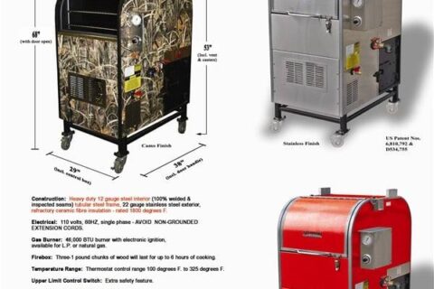 Ole Hickory Pits Ultra Que BBQ Smoker Residential Recreational